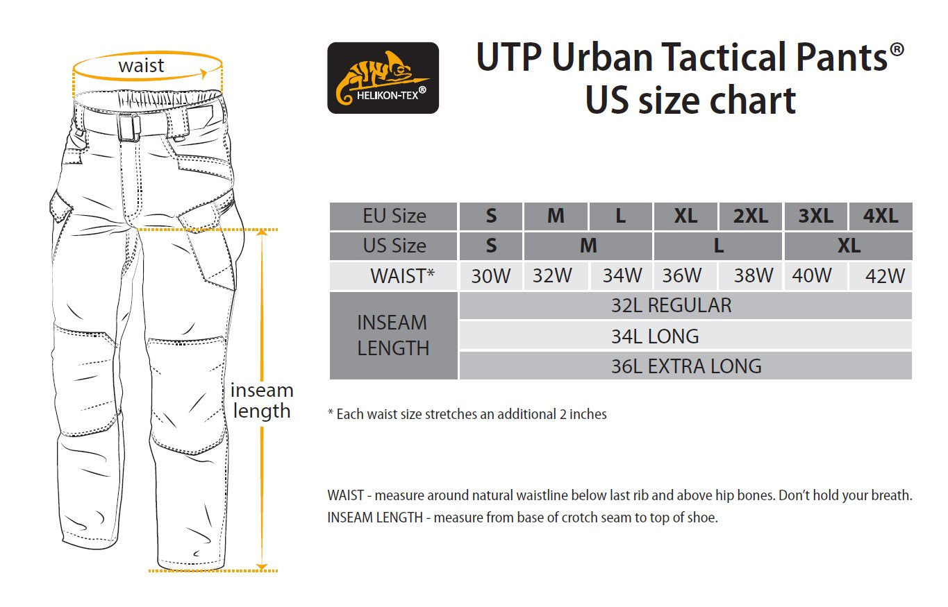 Helikon-Tex Men UTP Urban Tactical Pants - Polycotton Canvas