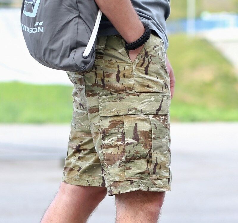 camo shorts pentagon bdu